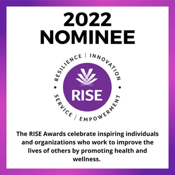 Dr. Rhoton, has been nominated for the 2022 RISE Awards!